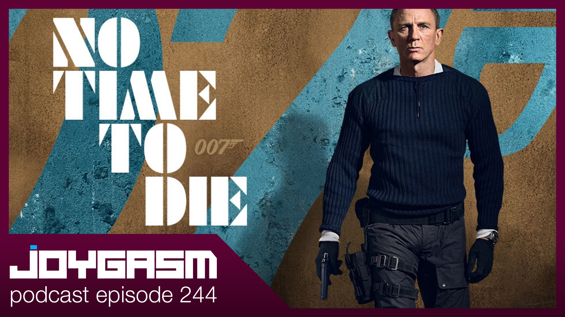 Ep. 244: James Bond No Time To Die Movie Review